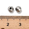 304 Stainless Steel Beads STAS-S167-02C-P-3