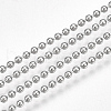 Tarnish Resistant 304 Stainless Steel Ball Chains CHS-S005-05A-1