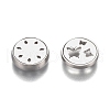 304 Stainless Steel Diffuser Locket Aromatherapy Essential Oil AJEW-N025-05P-4