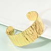 304 Stainless Steel Cuff Bangles for Women BJEW-Z097-11G-3