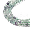 Natural Fluorite Beads Strands G-F509-38-3mm-6
