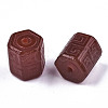 Carved Natural Agate Beads Strands G-T131-90-3