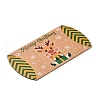 Christmas Theme Cardboard Candy Pillow Boxes CON-G017-02B-4