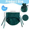 Beebeecraft 6Pcs Velvet Drawstring Pouches ABAG-BBC0001-19B-2