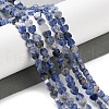 Dyed & Heated Natural Blue Aventurine Beads Strands G-M403-A33-01-2