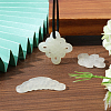 CHGCRAFT 3Pcs 3 Styles Natural Xiuyan Jade Pendants DIY-CA0006-92-5
