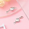 Alloy Magnetic Clasps FIND-YW0002-09P-5