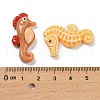 Opaque Resin Decoden Cabochons CRES-I043-05-6