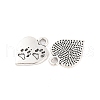 Tibetan Style Alloy Pendants TIBEP-409-AS-LF-3