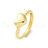 Brass Adjustable Finger Rings for Women RJEW-U053-04G-4
