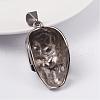 316 Surgical Stainless Steel Pendants STAS-L186-080AS-2