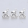 Tibetan Style Alloy Pendants X-TIBE-R316-046AS-RS-1