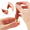 CRASPIRE 3Pcs 3 Style Wax Seal Brass Stamp Head DIY-CP0006-39-3
