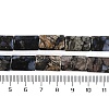 Natural Glaucophane Beads Strands G-C141-G01-01-5