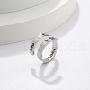 Non-Tarnish Stainless Steel Cuff Rings YE2589-1-3