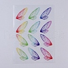 Butterfly Flaps Filler Stickers(No Adhesive on the back) DIY-TAC0005-30E-1
