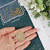 Beebeecraft 100Pcs Brass Beads KK-BBC0012-12-3