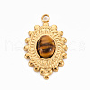 304 Stainless Steel Pendants STAS-N087-42H-1