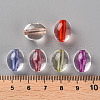 Transparent Acrylic Beads TACR-S154-05A-4