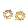 304 Stainless Steel Rhinestone Pendants STAS-L290-34G-2