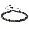 Adjustable Women's Rhyolite Jasper Beaded Bracelet CN3407-4-1