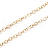 Brass Cable Chain Necklace Makings NJEW-JN03384-2