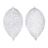 Non-Tarnish 304 Stainless Steel Filigree Big Pendants X-STAS-S108-38P-2