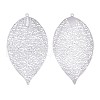 304 Stainless Steel Filigree Big Pendants X-STAS-S108-38P-2