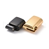 Ion Plating(IP) 304 Stainless Steel Magnetic Clasps with Glue-in Ends STAS-G276-29G-2