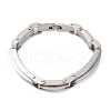 304 Stainless Steel Link Chain Bracelets for Women Men BJEW-R018-05P-4
