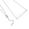 SUPERFINDINGS 8Pcs 304 Stainless Steel Pendant Necklaces NJEW-FH0001-15P-1