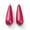 Spray Painted Acrylic Beads Pendants PALLOY-JF00604-07-1