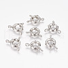 Brass Spring Ring Clasps KK39-1