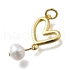 Brass Pendants KK-B132-08G-3