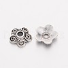Tibetan Style Alloy Bead Caps EA478Y-2