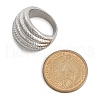 304 Stainless Steel Wide Finger Ring for Unisex RJEW-Z076-02P-02-4