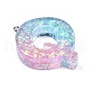 Transparent Epoxy Resin Pendants CRES-S364-002Q-3