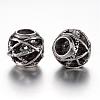 Alloy European Beads PALLOY-P113-04-2