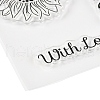 Silicone Clear Stamps DIY-A013-20-3