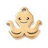 304 Stainless Steel Charms STAS-G287-06G-1