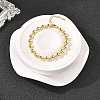 Rack Plating Brass Ball Chain Bracelets for Women BJEW-G676-01C-G-1