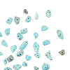 Synthetic Turquoise Chip Bead Strands G-CJ0001-09-6