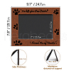 Leather Picture Frame AJEW-WH0320-01D-2