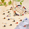 Olycraft 54pcs 9 Styles Natural Mixed Gemstone Beads G-OC0005-57-5