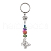 Alloy Butterfly Charm Keychain KEYC-JKC00614-2