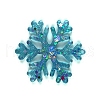 Snowflake Pendant Silicone Molds X-DIY-K051-26-3