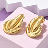 304 Stainless Steel Stud Earrings for Women EJEW-U047-05G-2