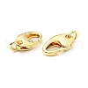 Brass Lobster Claw Clasps X-KK-G416-24G-2