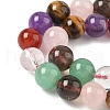 Natural Mixed Gemstone Beads Strands G-P574-A02-10mm-4