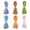  60 Yards 6 Colors Flat Faux Suede Cord LW-TA0001-02-11